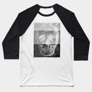 Grunge skull Baseball T-Shirt